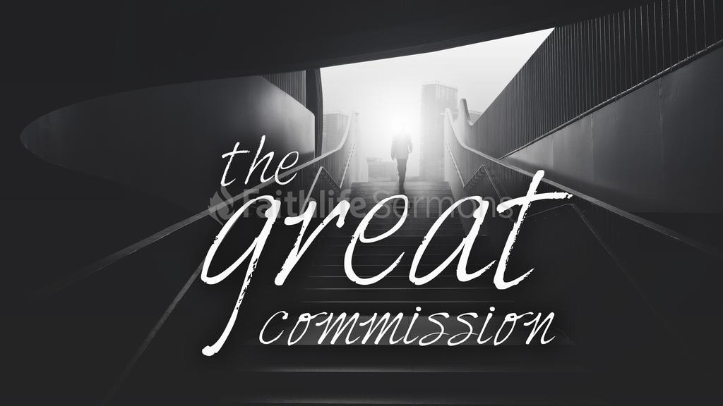 The Great Commission Graphics for the Church