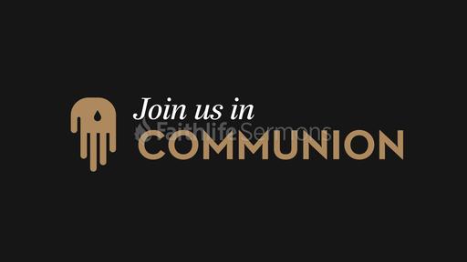 Join us in Communion