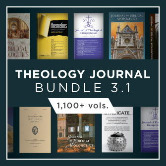 Theology Journal Bundle 3.1 (1,100+ vols.)