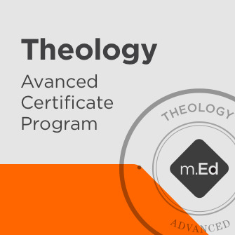 Theology: Advanced Certificate Program